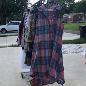 Anthropologie Plaid Dress